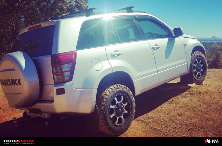 SUZUKI VITARA MO970 GLOSS BLACK MACHINED FACE